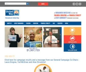 Muw.org(Monadnock United Way) Screenshot