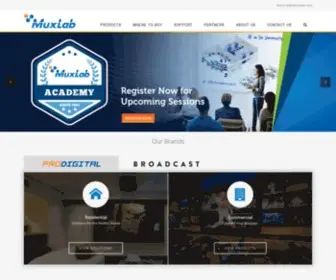 Muxlab.com(Home) Screenshot