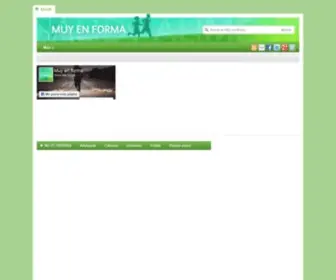 Muyenforma.com(Salud, nutrición, bienestar y vida sana) Screenshot