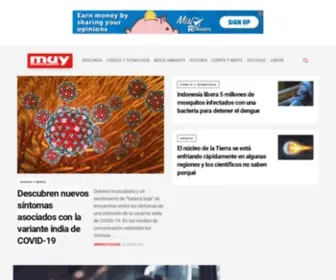 Muyinteresante.com.mx(Muy Interesante México) Screenshot
