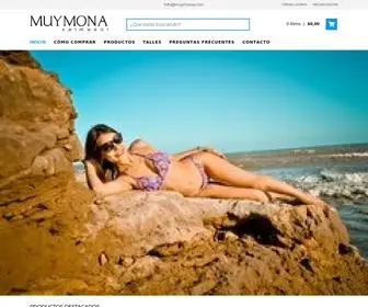 Muymona.com(Tienda Online de Muymona Bikinis) Screenshot