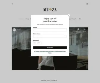 Muzadesigner.com(Women's clothes from Russian independent fashion designer) Screenshot