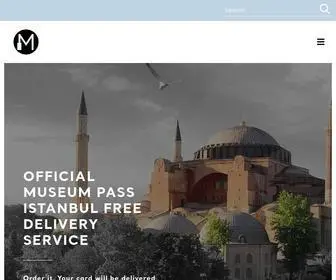 Muze.gen.tr(İstanbul Museums Official Website) Screenshot