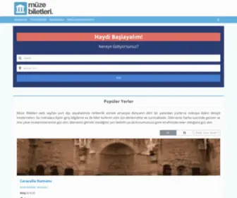 Muzebiletleri.com(Muzebiletleri) Screenshot