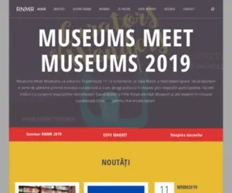 Muzee.org(Reteaua Nationala a Muzeelor din Romania) Screenshot