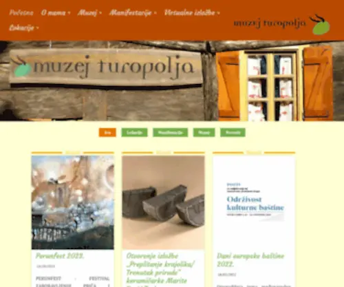Muzej-Turopolja.hr(Muzej Turopolja) Screenshot