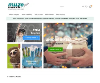Muzemerch.com(Official Online Shop for Established Zoos) Screenshot