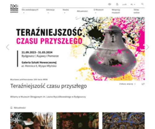 Muzeum.bydgoszcz.pl(MOB) Screenshot
