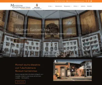 MuzeumGazownictwa.pl(Muzeum Gazownictwa w Paczkowie) Screenshot