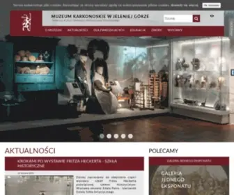 Muzeumkarkonoskie.pl(Muzeum Karkonoskie w Jeleniej Górze) Screenshot