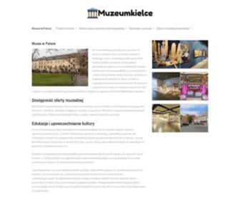 Muzeumkielce.net(Muzea w Polsce) Screenshot