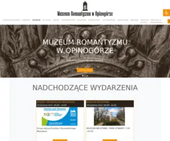 Muzeumromantyzmu.pl(MUZEUM) Screenshot