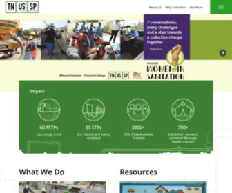 Muzhusughadharam.co.in(Tamil Nadu Urban Sanitation Support Programme) Screenshot