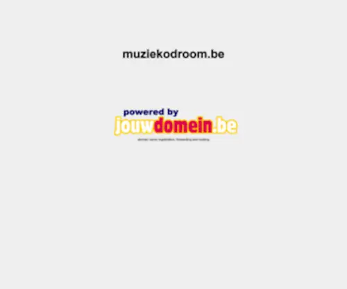 Muziekodroom.be(Muziekodroom. Muziekcentrum. Concerten) Screenshot