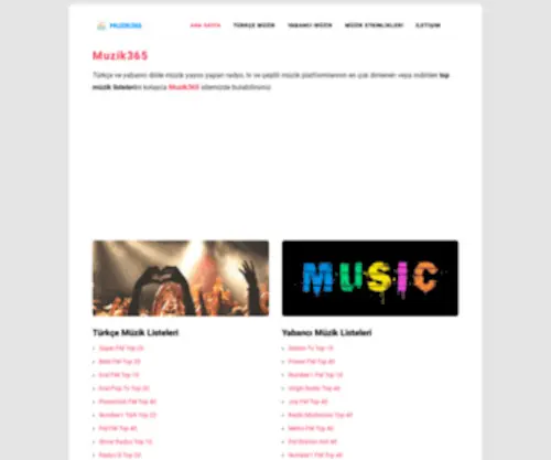 Muzik365.com(Müzik Listeleri) Screenshot