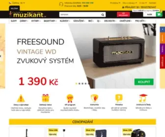 Muzikant.cz(Hudební nástroje) Screenshot