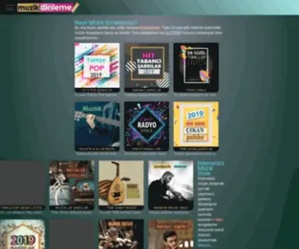 Muzikdinleme.com(Müzik dinle) Screenshot