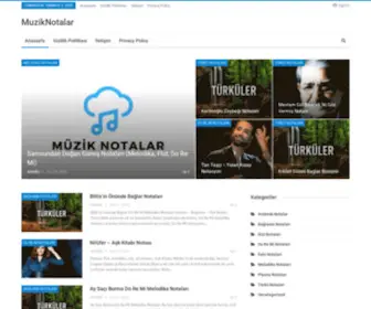 Muziknotalar.com(Müzik Notaları) Screenshot