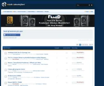 Muzikteknolojileri.net(Müzik Teknolojileri) Screenshot