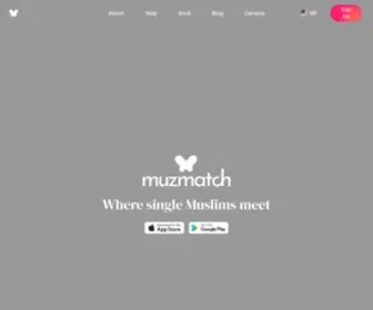 Muzmatch.com(World's largest free Single Muslim marriage and Muslim dating app) Screenshot