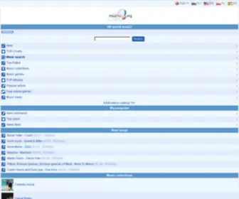 Muzmo.net(MUZMO.RU БЕСПЛАТНЫЙ МУЗЫКАЛЬНЫЙ ПОРТАЛ) Screenshot