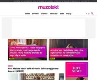 Muzotakt.pl(Plotki, muzyka, filmy, gwiazdy) Screenshot