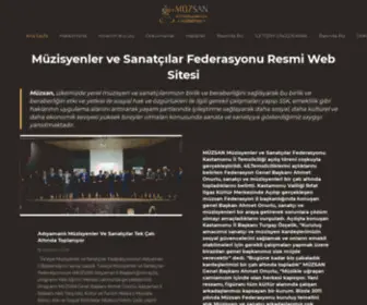 Muzsan.org.tr(Müzsan) Screenshot