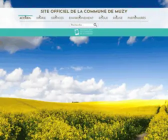 Muzy.fr(Mairie de Muzy) Screenshot