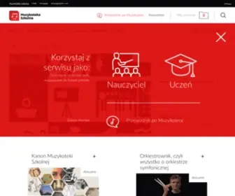Muzykotekaszkolna.pl(Strona g) Screenshot