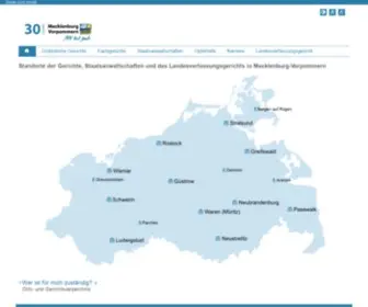 MV-Justiz.de(Justiz Online in M) Screenshot