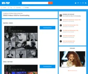 MV-Pop.com(A Collection of HQ Pop Music Videos) Screenshot