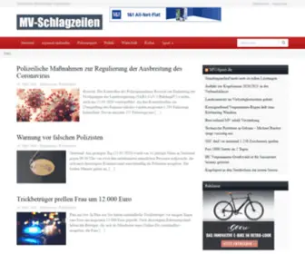 MV-SChlagzeilen.de(Moderne Elektroheizung) Screenshot