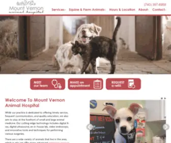 Mvah.net(Mount Vernon Animal Hospital) Screenshot