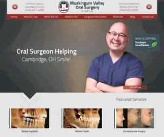 Mvalleyoralsurgery.com(Cambridge OH Oral Surgeon) Screenshot