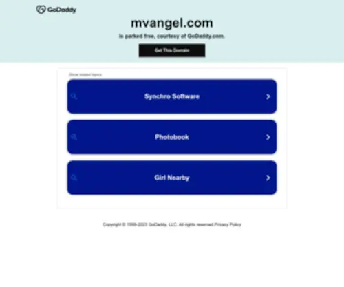 Mvangel.com(Mathew Vangel and Associates) Screenshot