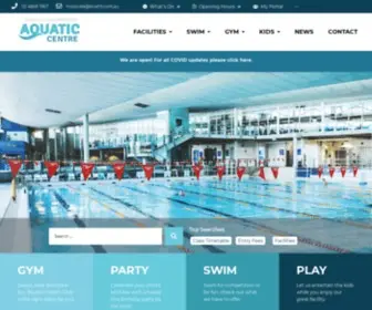 Mvaquatic.com.au(Moss Vale Swimming Pool) Screenshot