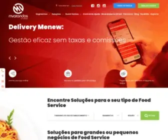 Mvarandas.com.br(Soluções em gestão de Food Service) Screenshot