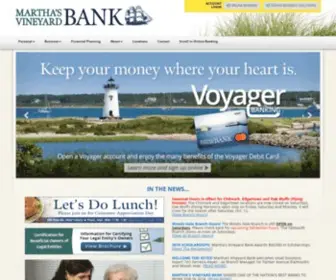Mvbank.com(Martha's Vineyard Bank) Screenshot