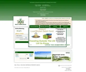 Mvbankonline.com(Mount Vernon Bank) Screenshot