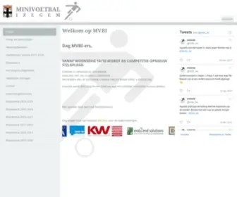 Mvbi.be(Welkom op MVBI) Screenshot