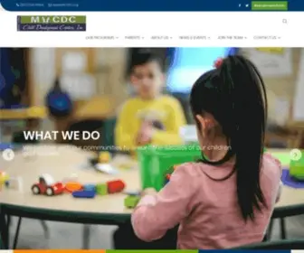 MVCDC.org(A Child's Future Starts Today) Screenshot