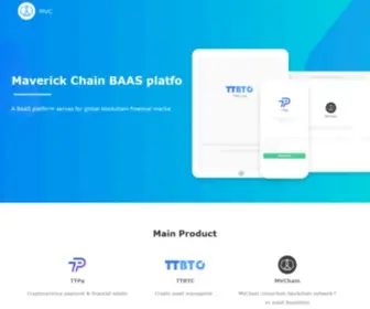 MVchain.org(Maverick Chain) Screenshot