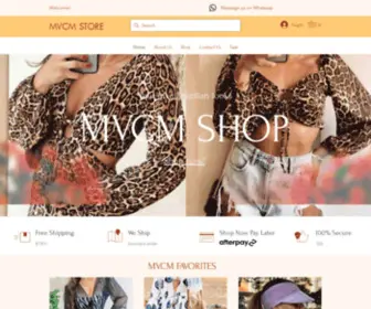 MVCMshop.com(MVCM Shop) Screenshot