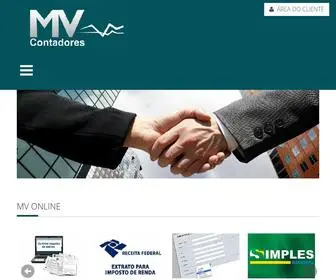 Mvcontadores.com.br(MV Contadores) Screenshot