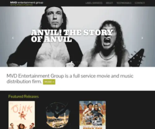 MVdvisual.com(New Releases January 2014) Screenshot