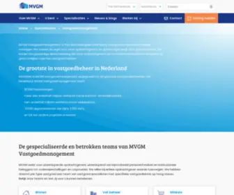 MVGmvastgoedmanagement.nl(MVGM Vastgoedmanagement) Screenshot