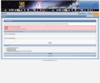 MVgroup.org(Board Message) Screenshot