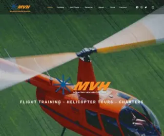 Mvheli.com(Mountain View Helicopters) Screenshot