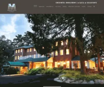 Mvhotel.com(The Monte Vista Hotel) Screenshot