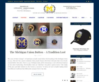 Mvictors.com(Michigan Football History) Screenshot